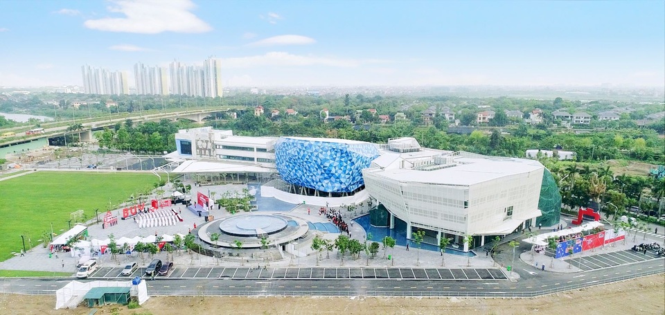 Khuôn viên đại học triệu đô chính thức khánh thành tại khu đô thị Ecopark - 1
Toàn cảnh khuôn viên Đại học Anh Quốc Việt Nam trong giai đoạn 1.