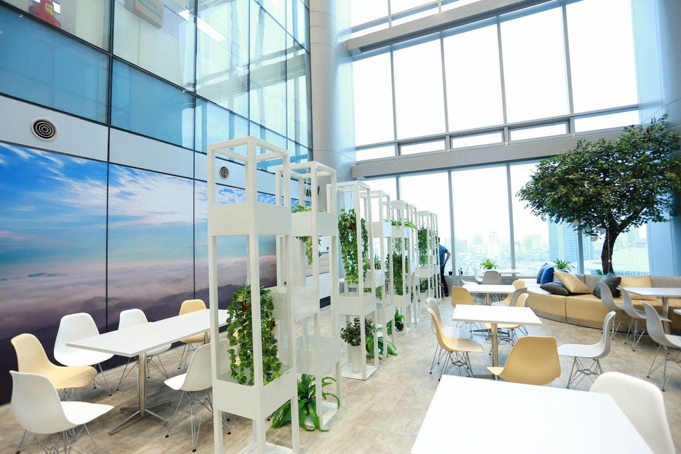 Một góc văn phòng Tek Experts tại Lotte Đào Tấn