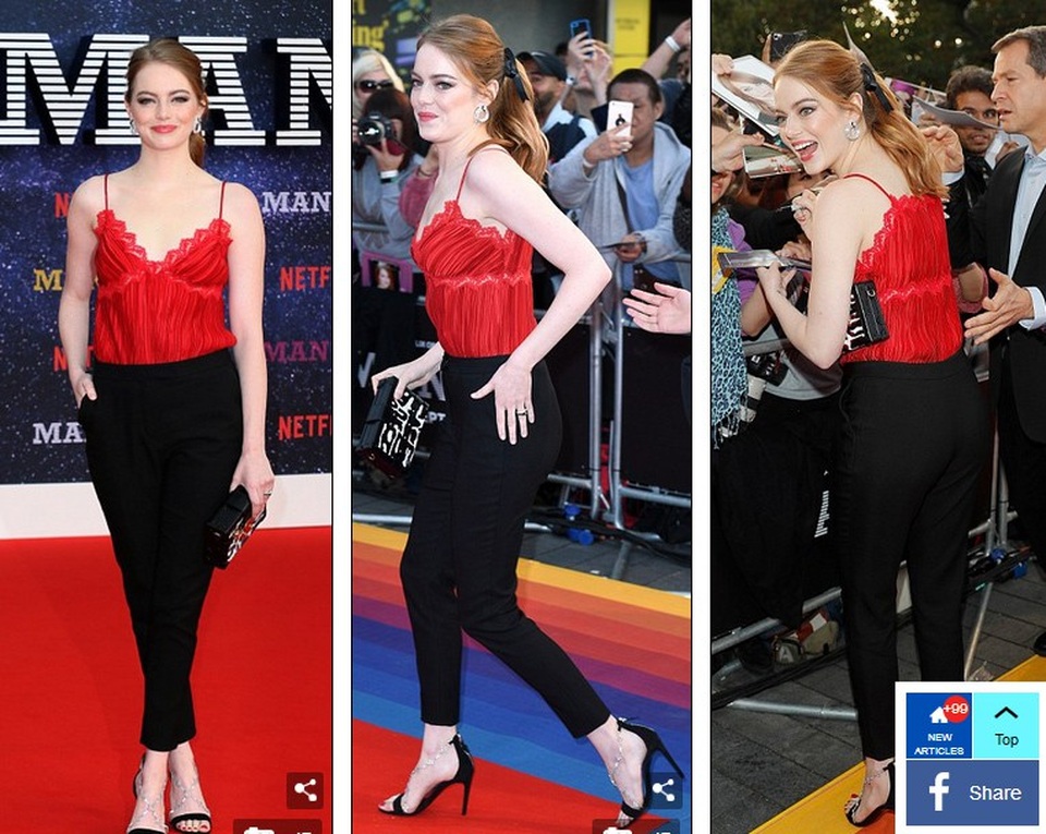 Emma Stone xinh đẹp tái xuất - 2
Ngôi sao 29 tuổi xinh đẹp và thanh lịch