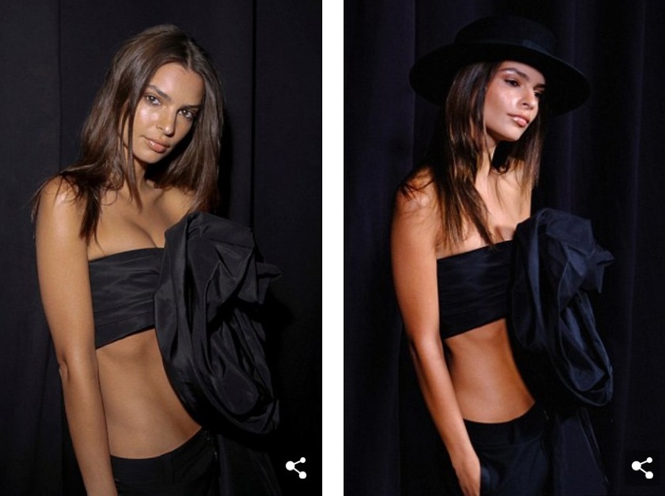 Emily Ratajkowski khoe eo thon, Nicki Minaj "úp mở" ngực khủng - 5
Emily Ratajkowski là biểu tượng gợi cảm mới của Hollywood