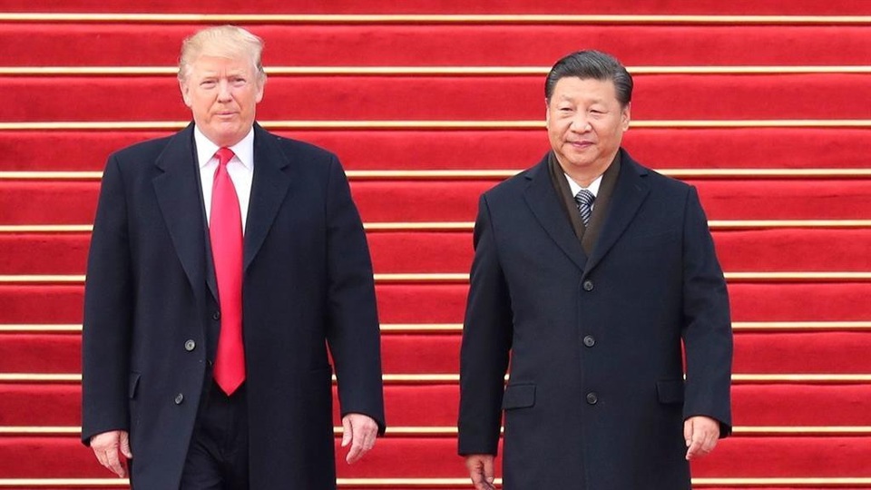 Doanh nghiệp Trung Quốc lao đao vì cuộc chiến thương mại với Mỹ - 2 Tổng thống Mỹ Donald Trump và Chủ tịch Trung Quốc Tập Cận Bình (Ảnh: SCMP)