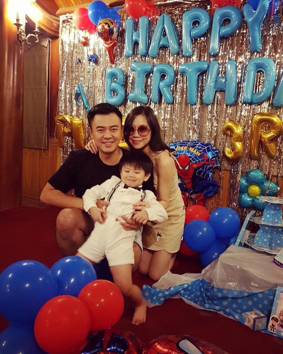MC Tuấn Tú: “Tôi hụt hẫng mất một thời gian dài khi bỏ nghiệp dẫn truyền hình” - 3 Tuấn Tú đã có một cậu con trai lên 3 tuổi kháu khỉnh và tinh nghịch.