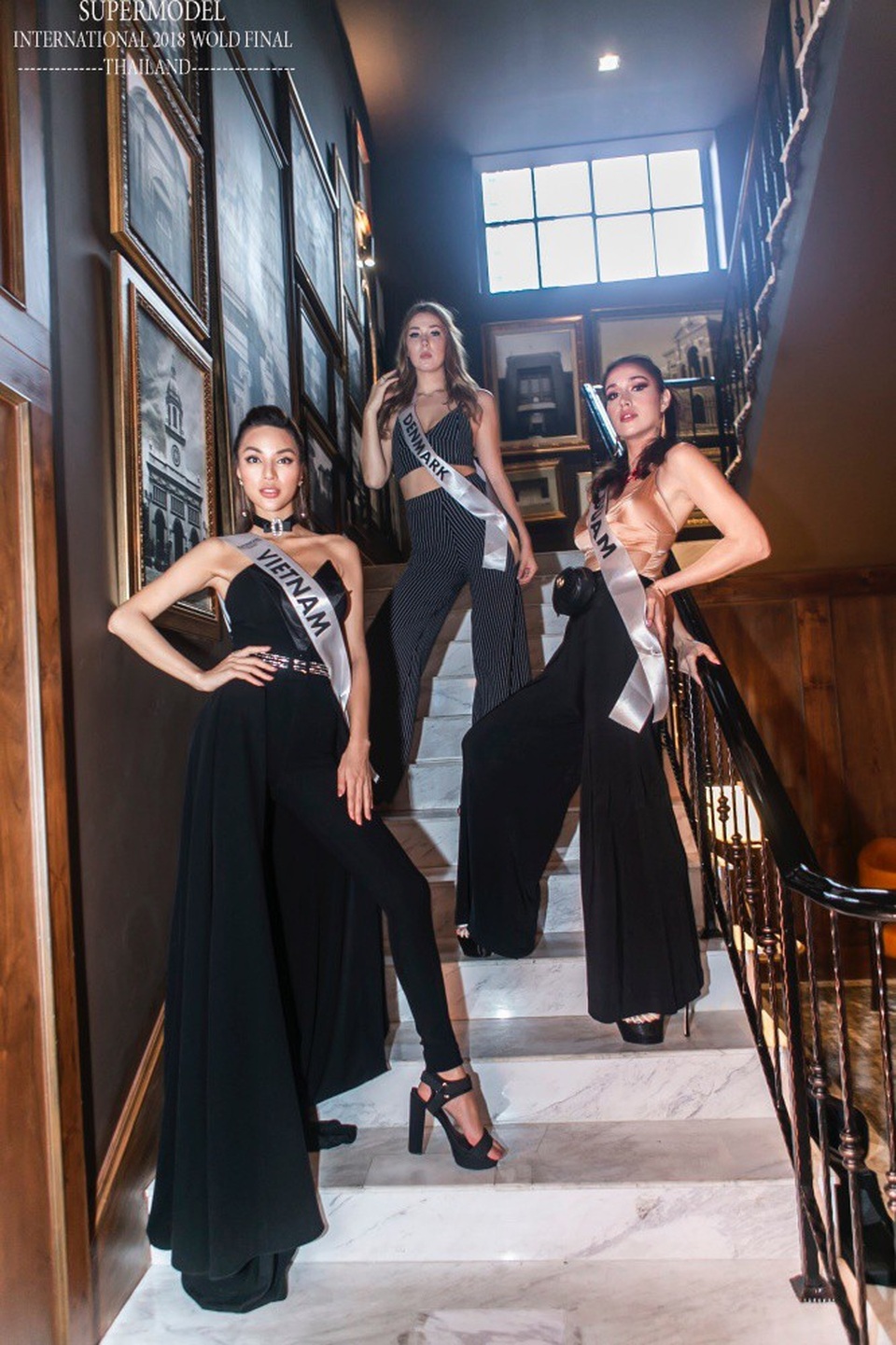 Vóc dáng cao, thần thái tự tin.