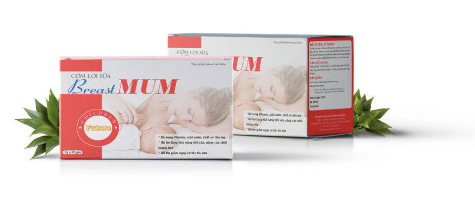 Bước tiến mới trong phương pháp nuôi con thuận tự nhiên - 3 Thực phẩm thiên nhiên bảo vệ sức khỏe Cốm lợi sữa BreastMUM.
