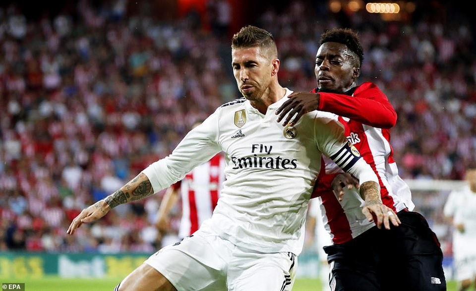Hòa thất vọng Bilbao, Real Madrid đứt mạch toàn thắng ở La Liga - 7
Trận đấu căng thẳng khi cầu thủ hai bên có nhiều pha vào bóng thô bạo