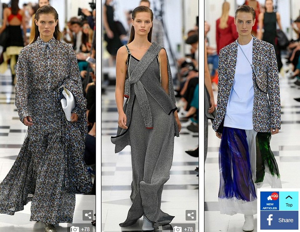 Cả gia đình tới cổ vũ show diễn của Victoria Beckham - 11
BST nhận được nhiều lời khen ngợi