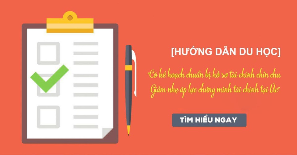 Du học Úc: Quẳng gánh nặng chứng minh tài chính, đón học bổng lên tới 100% - 4 Du học Úc: Quẳng gánh nặng chứng minh tài chính, đón học bổng lên tới 100% - 4