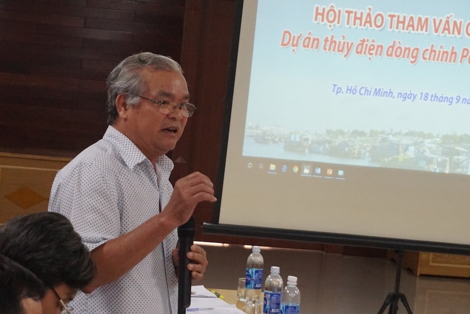 Lại xây dựng thủy điện trên sông Mê Công: Lo nhà trôi sông! - 3 Ông Lữ Cẩm Khường, Phó Giám đốc Sở Nông nghiệp và Phát triển nông thôn tỉnh An Giang đề nghị cần xây dựng kịch bản ứng phó trong tương lai khi các nhà máy thủy điện trên sông Mê Công vận hành
