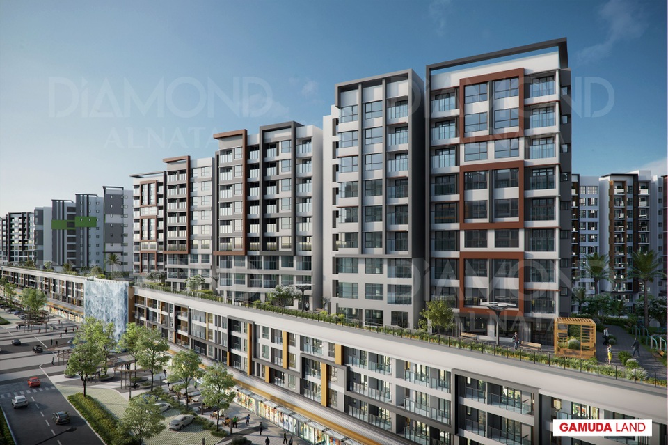 Vượt tháng ngâu, thị trường “tăng tốc” về đích - 1 Diamond Alnata chuẩn bị ra mắt tòa tháp thứ 4