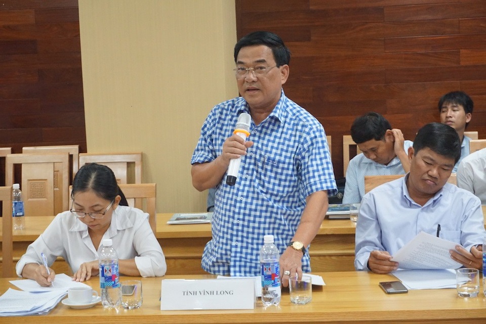 Lại xây dựng thủy điện trên sông Mê Công: Lo nhà trôi sông! - 2 Đại diện tỉnh Vĩnh Long lo ngại vấn đề xâm nhập mặn, sạt lở vì thủy điện ngăn dòng chảy tự nhiên của sông Mê Công