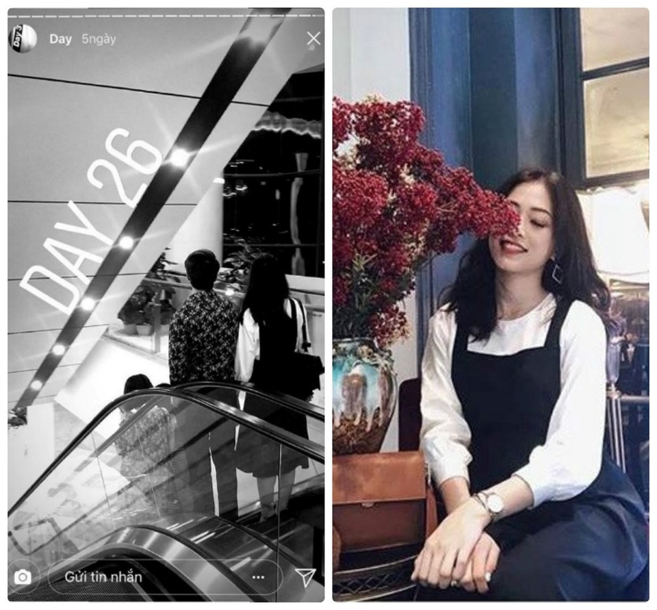 Á hậu Bùi Phương Nga nói gì về tin đồn hẹn hò với diễn viên Bình An? - 2 Bức ảnh Bình An chụp cùng một cô gái có trang phục rất giống trang phục của Bùi Phương Nga.