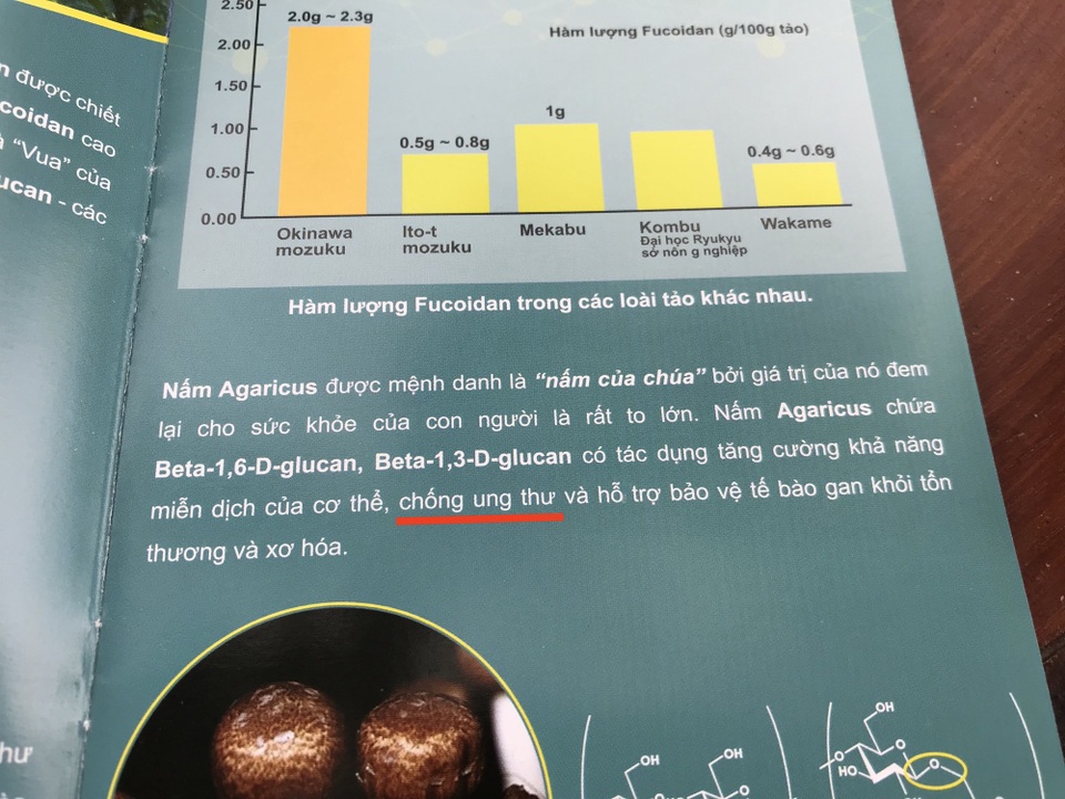 Quảng cáo “bát nháo” thực phẩm chức năng đánh lừa người tiêu dùng - 3 Chỉ là thực phẩm chức năng nhưng lại có thể chống ung thư