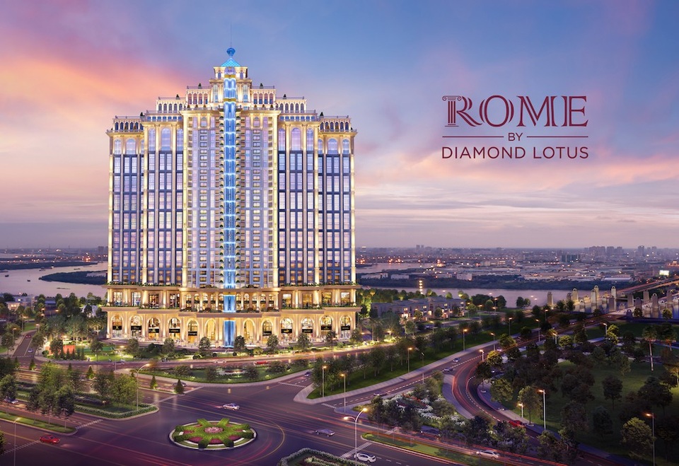 Làm căn hộ an toàn phòng cháy chữa cháy theo tiêu chuẩn Mỹ - 3 Dự án đầu tiên đánh dấu sự hợp tác này chính là Rome Diamond Lotus, tại khu đô thị Thủ Thiêm (Q.2).