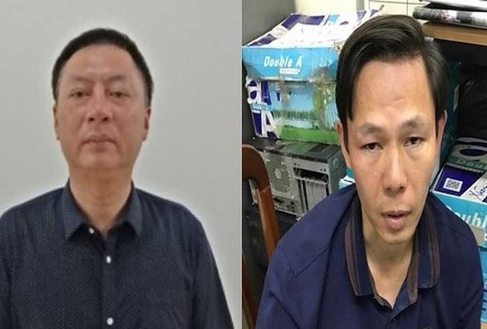 Bắt Phó chủ tịch Hội khoa học kinh tế NN&PTNT Việt Nam - 1
Lê Minh Tiến và Nguyễn Thanh Tùng