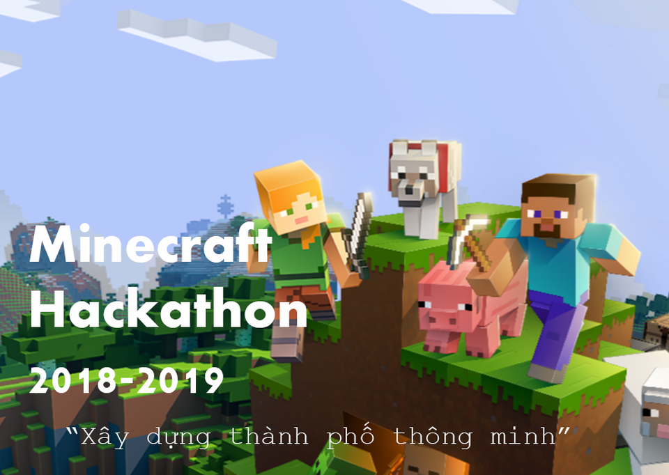 Các em nhỏ từ 8 tuổi được trao cơ hội xây dựng "thành phố thông minh" - 3 Các em nhỏ từ 8 tuổi đã được trao cơ hội xây dựng thành phố thông minh thông qua cuộc thi Minecraft Hackathon.