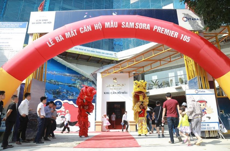 Samsora Premier 105 hút khách ngày ra mắt căn hộ mẫu - 1 Samsora Premier 105 hút khách ngày ra mắt căn hộ mẫu - 1