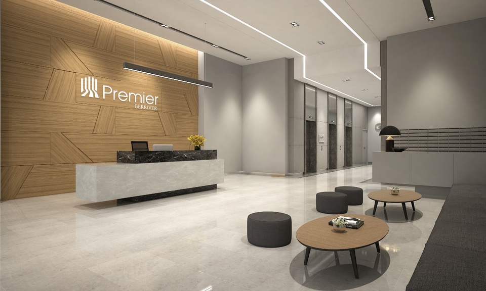 Giới đầu tư bất động sản quy tụ về quận Long Biên-Hà Nội - 2 Sảnh lễ tân sang trọng đẳng cấp