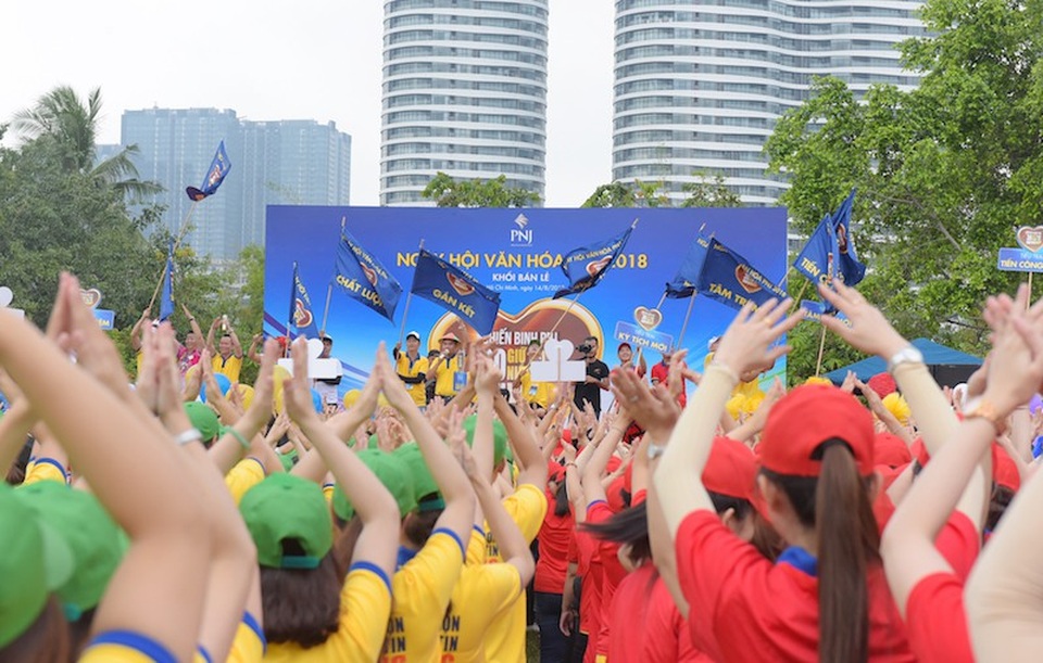 Văn hóa doanh nghiệp là một trong những yếu tố quan trọng góp phần phát triển nguồn nhân lực tại PNJ