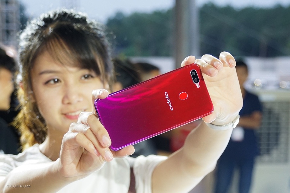MediaTek Helio P60 đem đến trải nghiệm AI cao cấp trên OPPO F9 - 2 F9 có beauty AI 2.1 nâng tầm selfie
