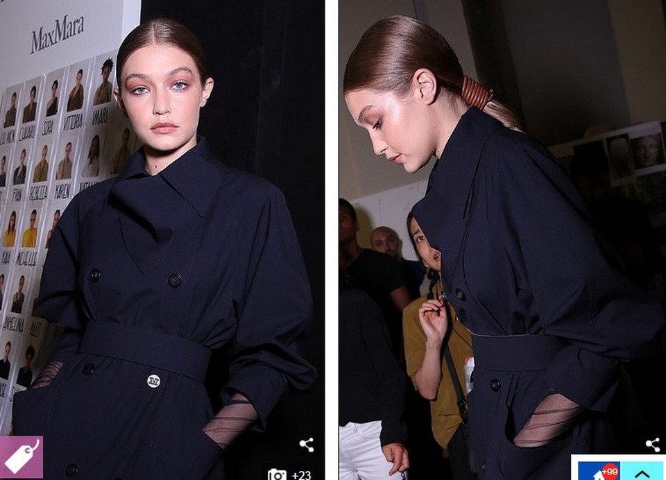 
Gigi Hadid trang điểm nhẹ nhàng vẫn quyến rũ
