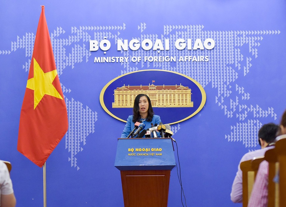 Việt Nam nói gì về việc Trung Quốc đề nghị hợp tác cùng khai thác trên biển? - 1 Người phát ngôn Bộ Ngoại giao Lê Thị Thu Hằng
