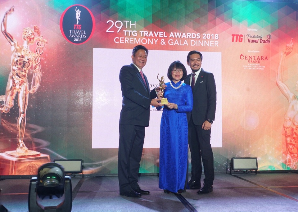 Hãng lữ hành Việt 7 lần đạt giải thưởng TTG Travel Awards - 1 Hãng lữ hành Việt 7 lần đạt giải thưởng TTG Travel Awards - 1