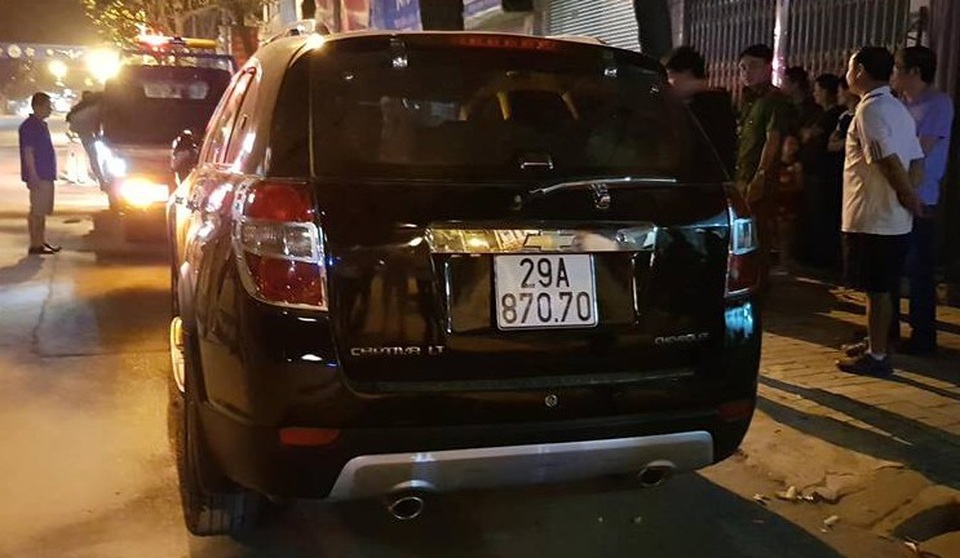 Thu được súng tại hiện trường vụ cướp tiệm vàng ở Sơn La - 4 Xe ô tô các đối tượng sử dụng đi gây án. (ảnh: CTV)