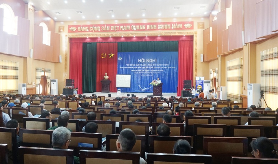 Khó khăn triển khai chương trình nước sạch ở Hưng Yên - 1 Khó khăn triển khai chương trình nước sạch ở Hưng Yên - 1