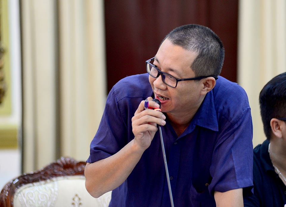Không thể tùy tiện công khai ai vi phạm ở Thủ Thiêm - 3 Nhiều phóng viên, nhà báo đến từ các cơ quan thông tấn đặt câu hỏi trong buổi họp báo.