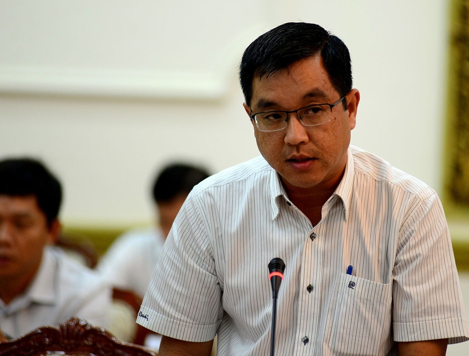 Không thể tùy tiện công khai ai vi phạm ở Thủ Thiêm - 4 Phó Chủ tịch UBND quận 2 Huỳnh Thanh Khiết trả lời các vấn đề liên quan khu đất 4,3ha ở phường Bình An.