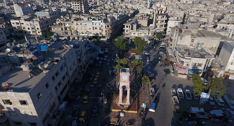 Thành phố Idlib, Syria (Ảnh: Reuters)