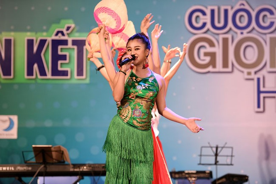 10 thí sinh xuất sắc lọt vào vòng chung kết Giọng hát hay Hà Nội - 3 Nguyễn Phương Nga.