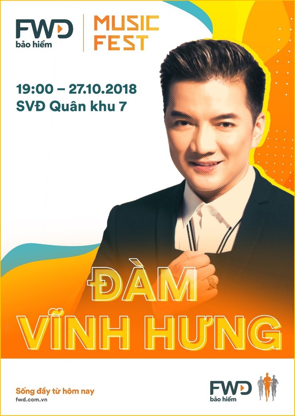 Dàn sao "khủng" tham gia Lễ hội âm nhạc FWD - 2 Cũng theo bà Phụng, FWD hy vọng sẽ xây dựng Music Fest trở thành một lễ hội âm nhạc đặc trưng được tổ chức thường xuyên và lâu dài, là một sân chơi hội tụ các ca sĩ tên tuổi không chỉ của Việt Nam mà còn của quốc tế để cùng nhau cổ vũ cho tinh thần “Sống đầy” và thông điệp “sớm bảo vệ”.