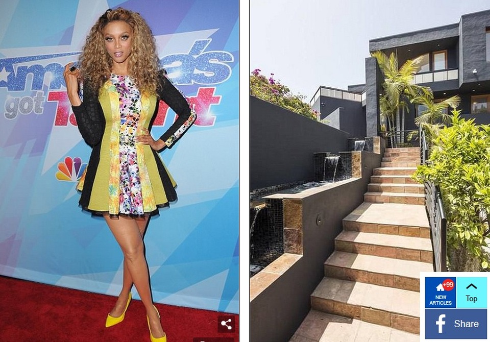 Ngắm dinh thự siêu sang của Tyra Banks - 16
Cô là một trong những siêu mẫu thành công nhất nước Mỹ