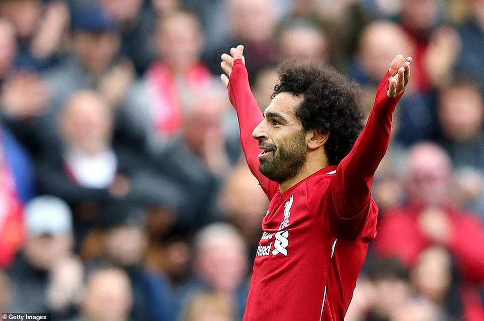 
Salah ấn định chiến thắng 3-0 cho Liverpool
