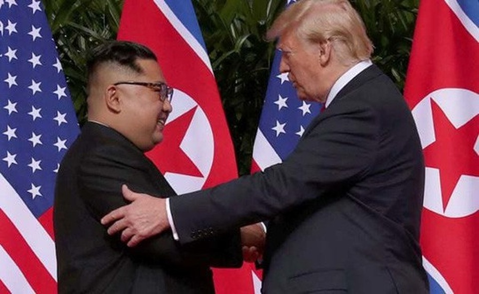 
Tổng thống Donald Trump và ông Kim Jong-un. Ảnh: Reuters
