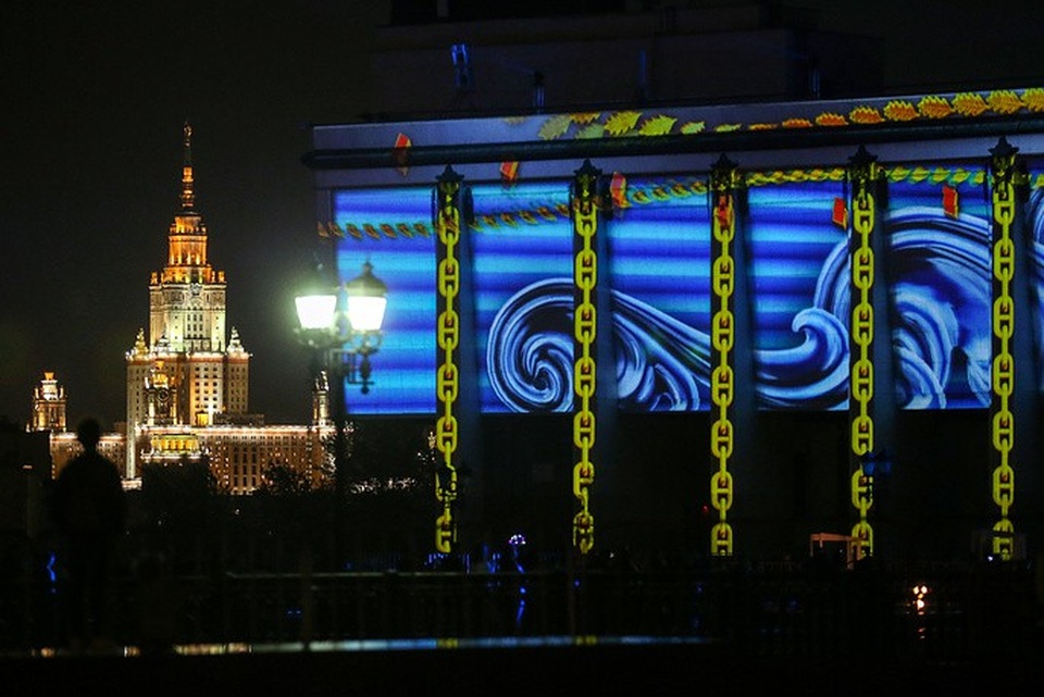Mãn nhãn lễ hội ánh sáng lớn nhất thế giới tại Nga - 7 Các tiết mục trình diễn đều được đầu tư công phu và lôi cuốn người xem.