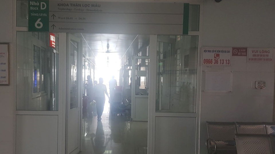 Liên tiếp 2 bệnh nhân rơi từ tầng 6 Bệnh viện Bãi Cháy - 2 
Khoa Chạy thận - Lọc máu - nơi xảy ra 2 cái chết của 2 bệnh nhân trong vòng 10 giờ đồng hồ.