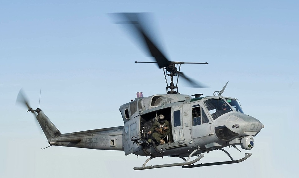 Mỹ chi gần 2,4 tỷ USD thay mới trực thăng để canh gác cơ sở hạt nhân - 1 Trực thăng UH-1Ns Huey (Ảnh: Wikipedia)