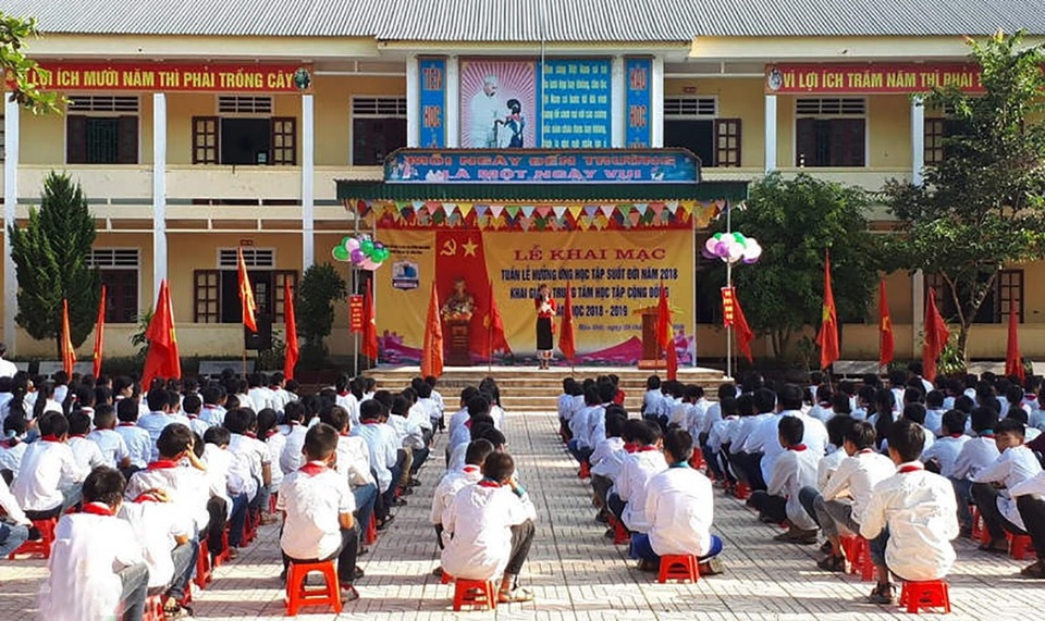 “Học tập để xây quê hương đất nước” - 1 Tuần lễ diễn ra từ ngày 1 đến 7/10 với nhiều hoạt động tuyên truyền phong phú trên các phương tiện thông tin đại chúng nhằm nhân rộng các mô hình:. “Gia đình học tập”, “Dòng họ học tập”, “Trung tâm học tập cộng đồng” “Đơn vị học tập” và “Nâng chất lượng hoạt động của chi hội khuyến học xã, thị”.