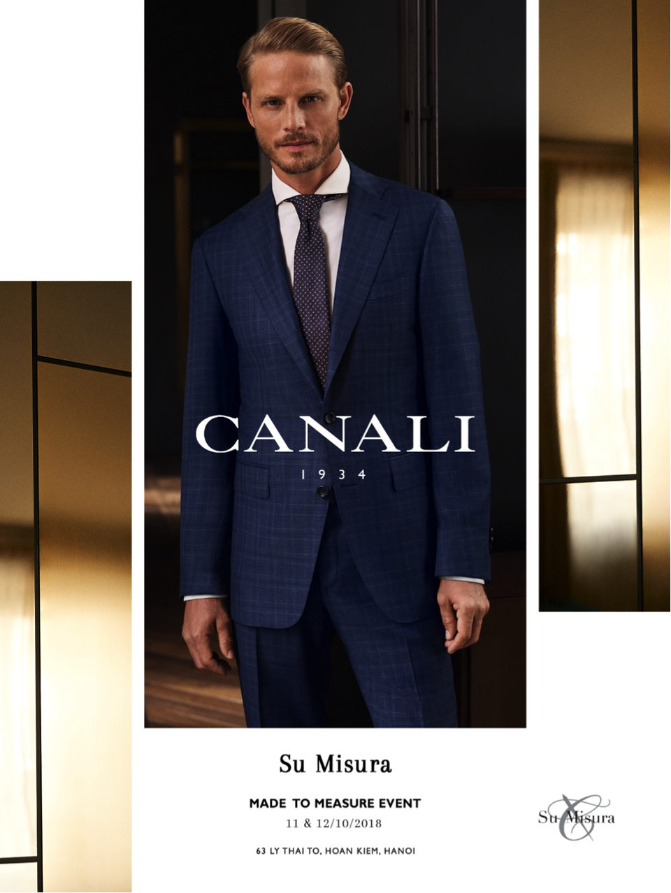 Canali - Dịch vụ may đo Su Misura và tinh thần độc bản - 1 Canali - Dịch vụ may đo Su Misura và tinh thần độc bản - 1