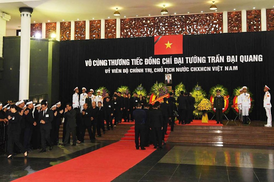 Toàn cảnh Lễ viếng Chủ tịch nước Trần Đại Quang - 11 Toàn cảnh Lễ viếng Chủ tịch nước Trần Đại Quang - 11