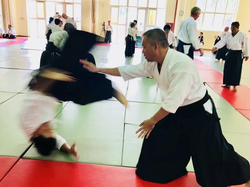 Tập huấn Aikido hữu nghị Châu Á lần thứ 6: Nhiều võ sư Aikido đẳng cấp thế giới tham gia - 5 Tập huấn Aikido hữu nghị Châu Á lần thứ 6: Nhiều võ sư Aikido đẳng cấp thế giới tham gia - 5