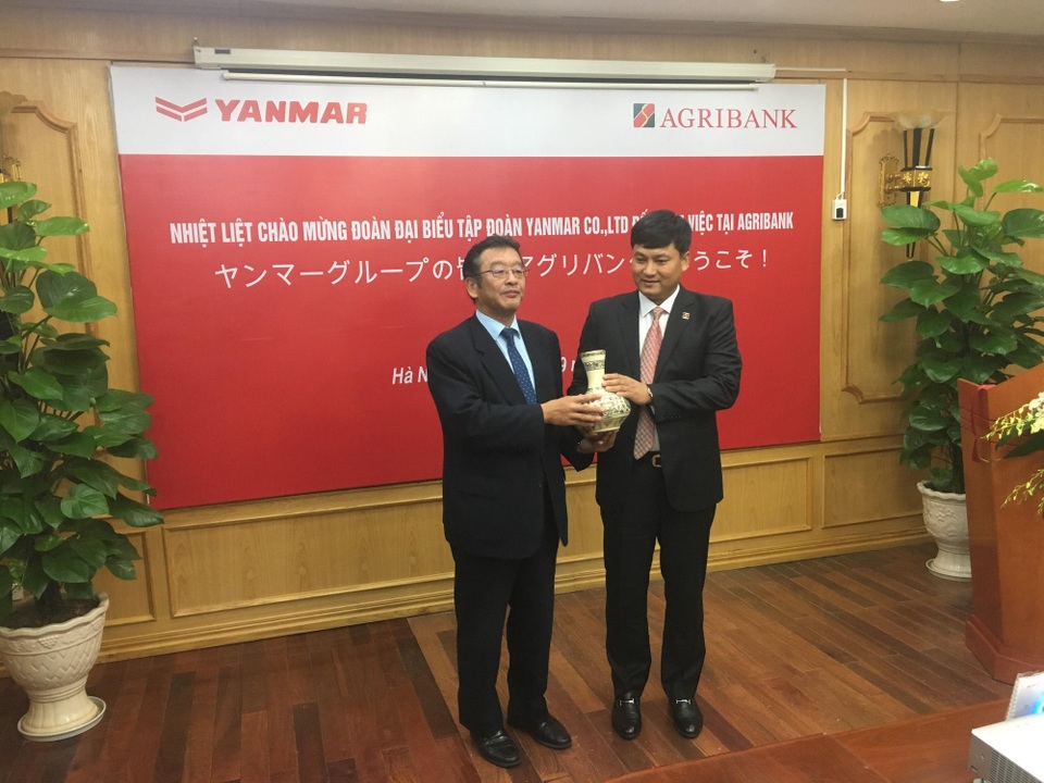 Agribank tiếp và làm việc với Tập đoàn Yanmar (Nhật Bản) - 2 Agribank tiếp và làm việc với Tập đoàn Yanmar (Nhật Bản) - 2