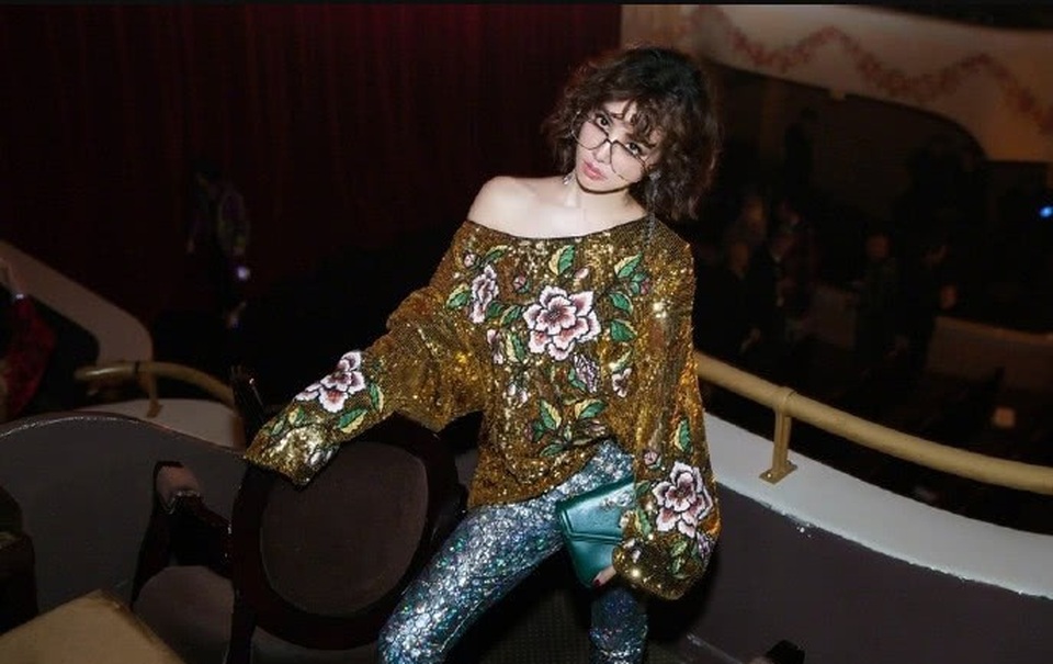 
Thái Y Lâm thích phong cách trang điểm như búp bê.
