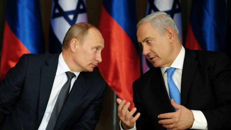 Khả năng Israel "bắt bài" rồng lửa S-300 của Nga tại Syria - 3 Tổng thống Nga Vladimir Putin và Thủ tướng Israel Benjamin Netanyahu (Ảnh: GPO)