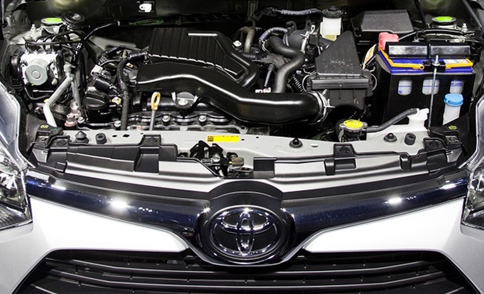 Wigo trở thành xe Toyota rẻ nhất tại Việt Nam - 4
Động cơ 1.2L là loại cao cấp nhất mà Toyota trang bị cho Wigo tại khu vực Đông Nam Á. Mẫu xe này có thêm cả bản động cơ I3 1.0L ở Indonesia.