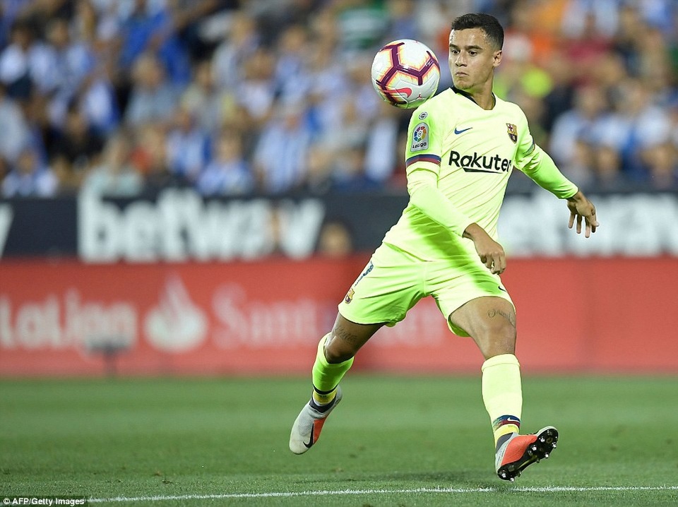 Leganes 2-1 Barcelona: Cú ngược dòng ngoạn mục - 3 Leganes 2-1 Barcelona: Cú ngược dòng ngoạn mục - 3