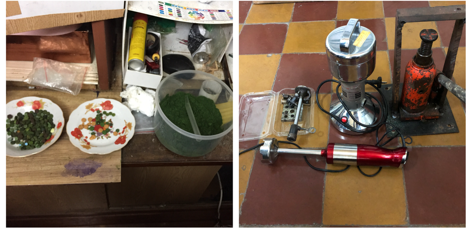 Bắt giữ cặp đôi tàng trữ hơn 13kg ma túy - 2 Tang vật vụ án (ảnh công an cung cấp)