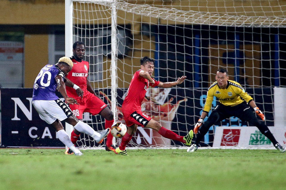 
CLB Hà Nội tiếp tục tạo nên những kỷ lục ở V-League năm nay - Ảnh: Gia Hưng
